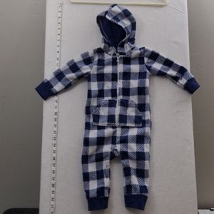 18M Winter Romper with Hood